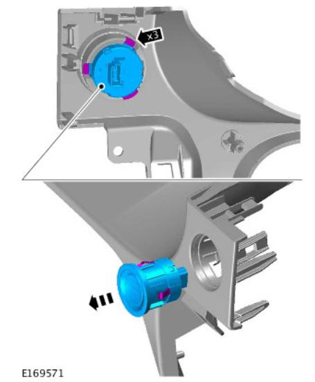 Steering column switches ignition switch (G1774960) removal and installation