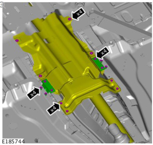 Driveshaft - ingenium i4 2.0l diesel, vehicles with- active driveline (G1890848) - Installation