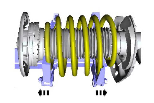 Front suspension front shock absorber (G1779642) - Installation