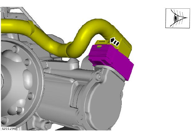 Rear drive axle_differential - Vehicles with- Active driveline hydraulic system fluid level check (G2159540) General procedures