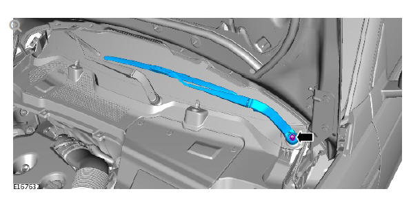 Wiper pivot arm (G1780362) removal and installation