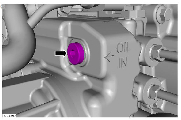 Rear drive axle_differential - Vehicles with- Active driveline hydraulic system fluid level check (G2159540) General procedures