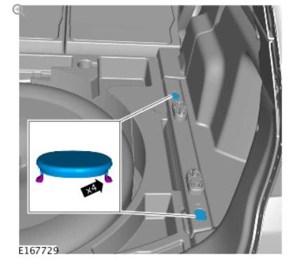 Auxiliary climate control evaporator and blower motor assembly (G1817039) removal and installation