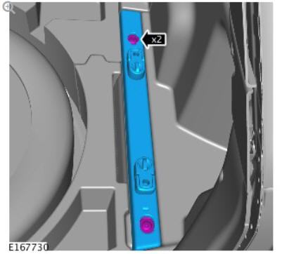 Auxiliary climate control evaporator and blower motor assembly (G1817039) removal and installation