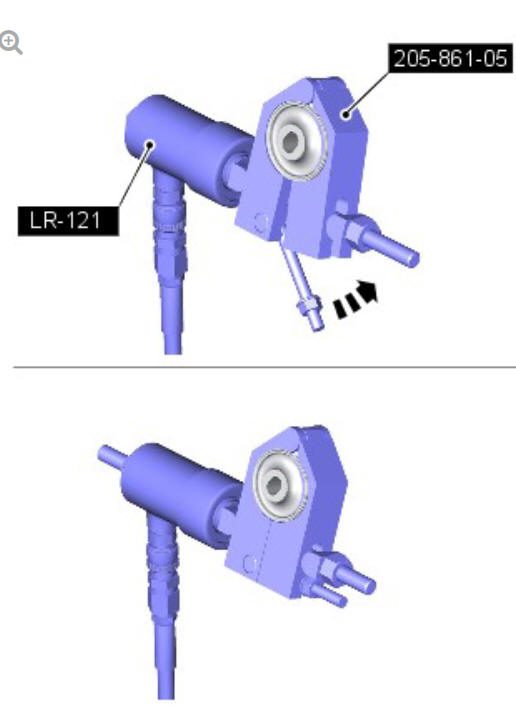 Rear drive axle_differential - Vehicles with- Active driveline differential rear bushing (G1781300) removal and installation