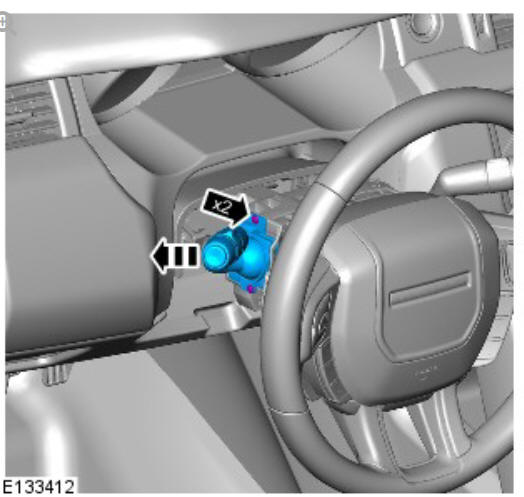 Steering column switches steering column multifunction switch (G1351134) removal and installation