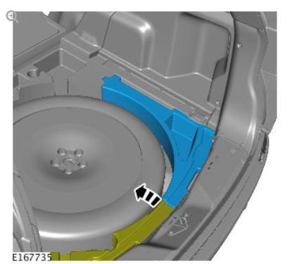 Auxiliary climate control evaporator and blower motor assembly (G1817039) removal and installation