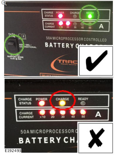 General information battery support unit connection procedure