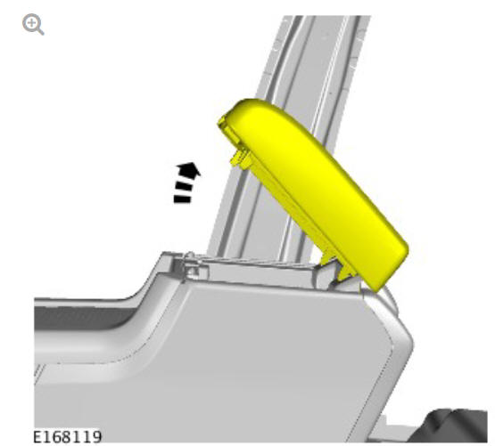 Parking brake and actuation parking brake switch (G1785119) removal and installation