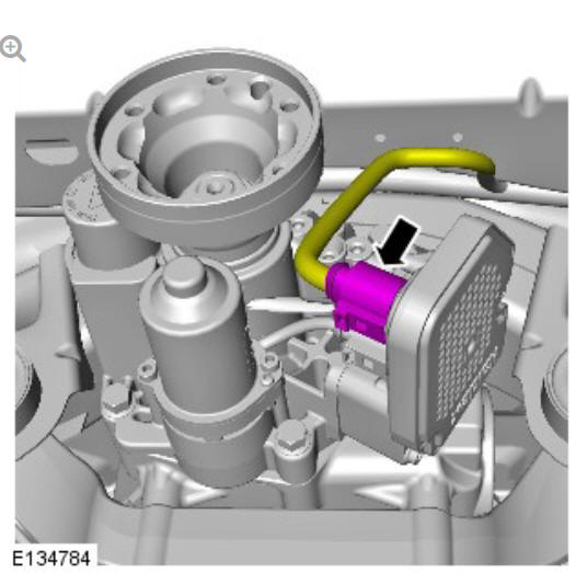 Driveshaft - ingenium I4 2.0l diesel, vehicles without- active driveline (G1890849) - Removal
