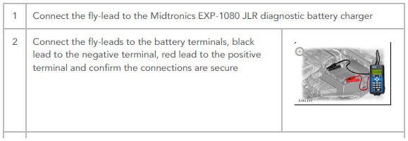 Completing a Battery Test