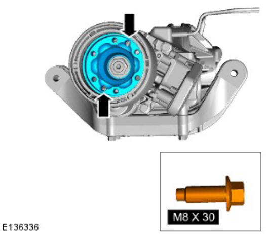 Driveshaft - ingenium I4 2.0l diesel, vehicles without- active driveline (G1890849) - Removal