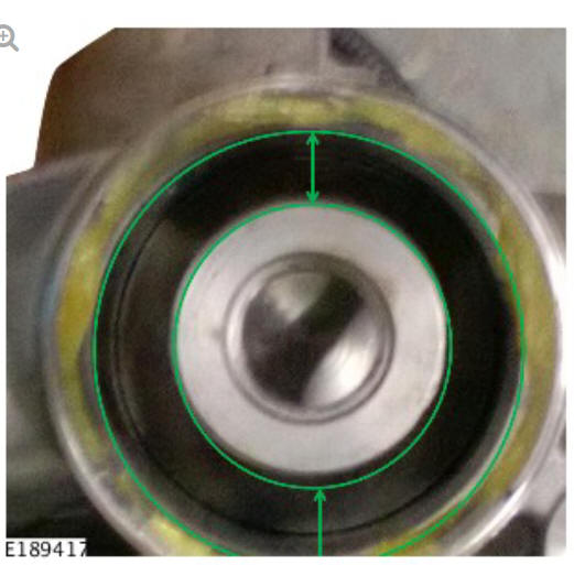 EPAS STEERING GEAR ACCIDENT DAMAGE CHECK