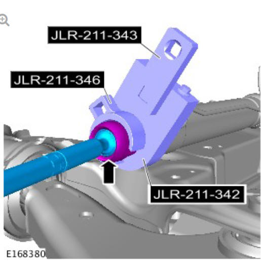 Steering linkage tie rod (G1788230) removal and installation