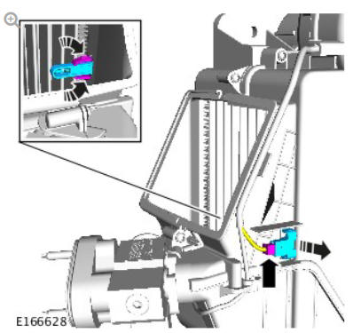 Auxiliary climate control auxiliary evaporator temperature sensor (G1779507) removal and installation