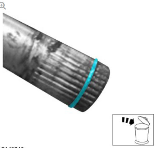 Front drive halfshafts outer constant velocity joint boot (G1794498)  - Removal 