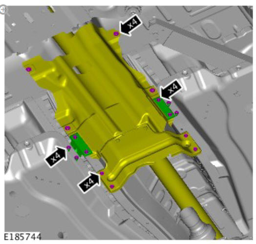 Driveshaft - ingenium I4 2.0l diesel, vehicles without- active driveline (G1890849) - Installation