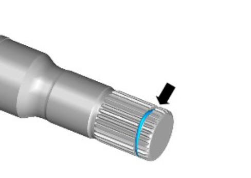 Front drive halfshafts outer constant velocity joint boot (G1794498)  - Installation