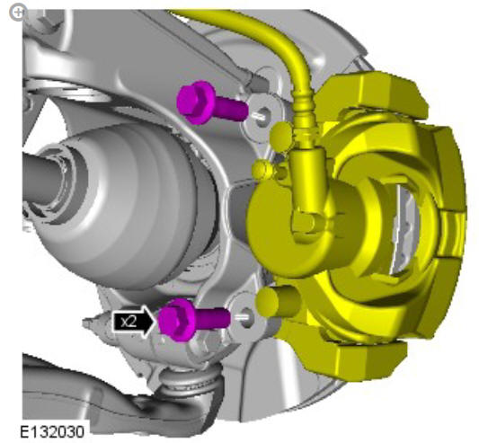 Front suspension wheel knuckle (G1778608) - Installation