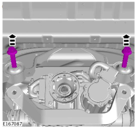Rear drive axle_differential - vehicles with- active driveline rear drive unit actuator (G1781295) removal and installation