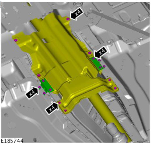 Driveshaft - ingenium I4 2.0l diesel, vehicles without- active driveline (G1890849) - Installation