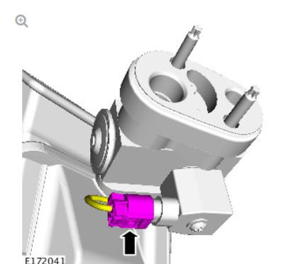 Auxiliary climate control auxilliary thermostatic expansion valve (G1779504) removal and installation