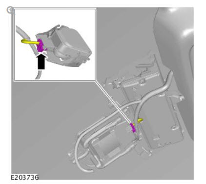 Rain sensor (G1780360) removal and installation