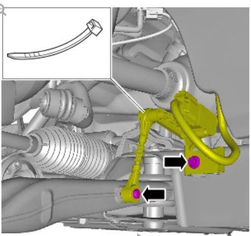 Front drive halfshafts front left halfshaft (G1794494) - Removal