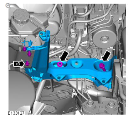 Anti-lock control anti-lock brake system module (G1807249) removal and installation