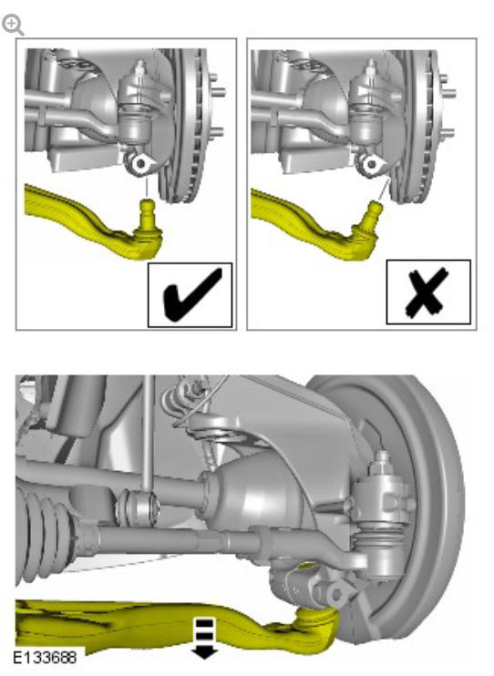 Front drive halfshafts front left halfshaft (G1794494) - Removal