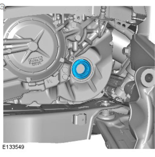 Front drive halfshafts front left halfshaft (G1794494) - Removal