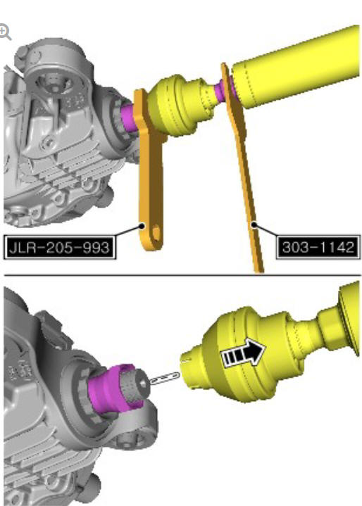 General information driveshaft to rear differential disconnection (G2152273) general procedures
