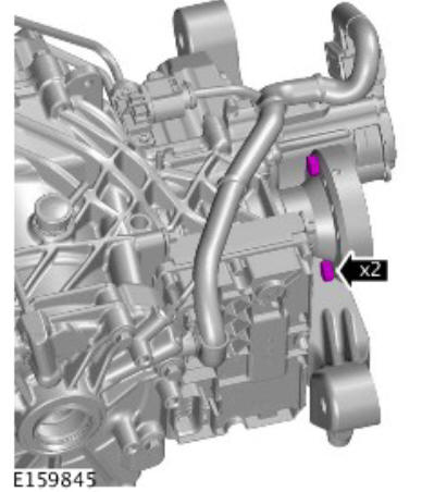 Rear drive axle_differential - Vehicles with- Active driveline drive pinion flange (G1781296) - Installation