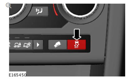 Dynamic stability control (DSC) switch