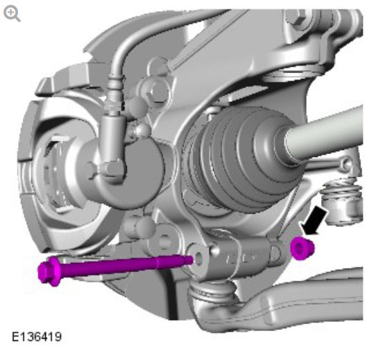 Front drive halfshafts front left halfshaft (G1794494) - Installation