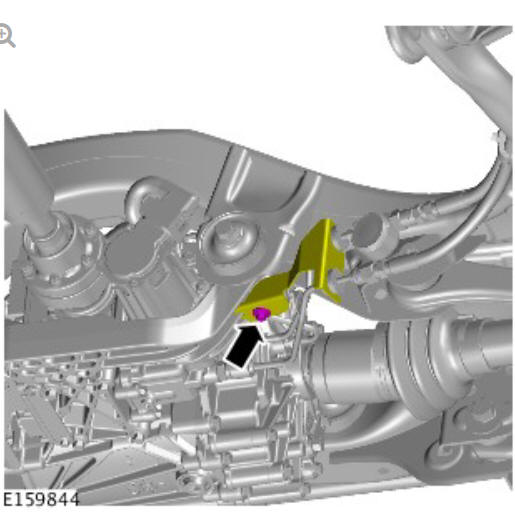Rear drive axle_differential - Vehicles with- Active driveline drive pinion flange (G1781296) - Installation