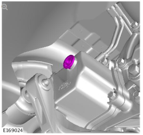 Rear drive axle_differential - vehicles without- active driveline active on-demand coupling filling (G1775368) general procedures