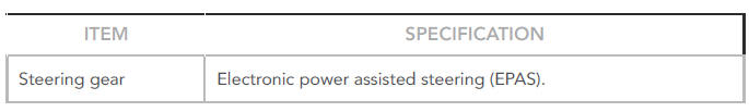 General Specification