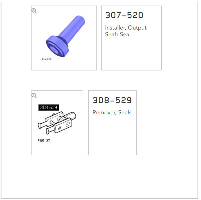 Rear drive axle_differential - vehicles with- active driveline drive pinion seal (G1781297) - Removal