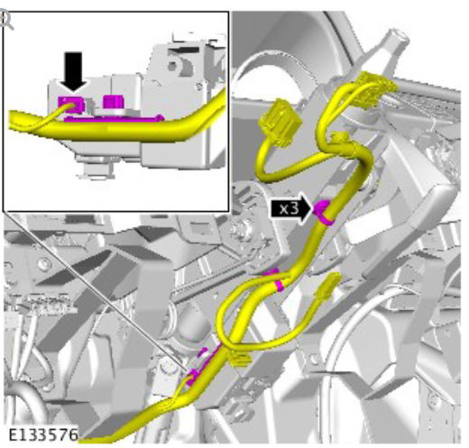Steering column steering column (G1816641) Removal and installation