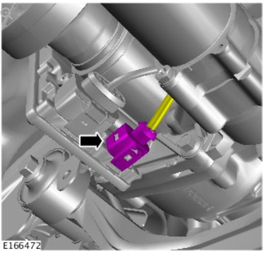 Rear drive axle_differential - Vehicles without- Active driveline active on-demand coupling oil pump (G1775372) Removal and installation