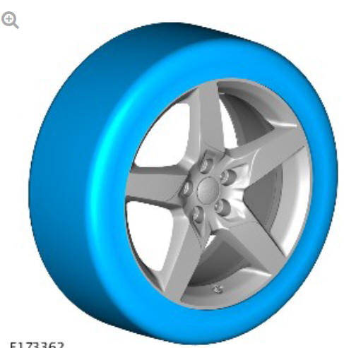 Wheels and tires - tire pressure sensor (G2160695) Removal and installation