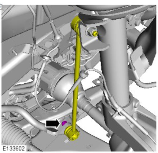 Front drive halfshafts front right halfshaft - FWD (G1794496) - Removal 