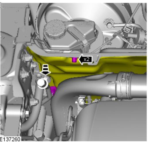 Hydraulic brake actuation brake master cylinder (G1785122) removal and installation
