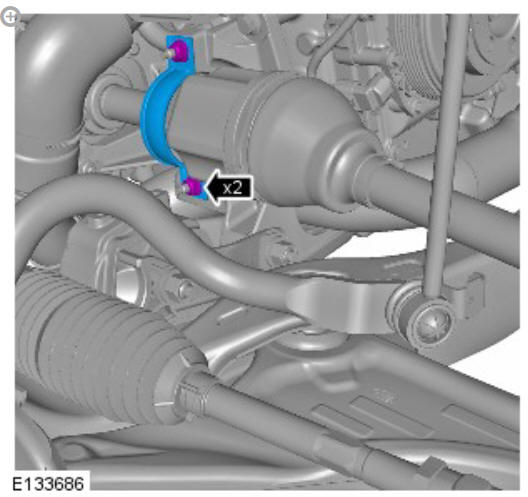 Front drive halfshafts front right halfshaft - RHD awd_lhd awd (G1794495) - Installation