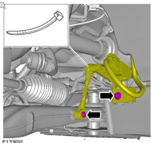 Front drive halfshafts front right halfshaft - FWD (G1794496) - Removal 