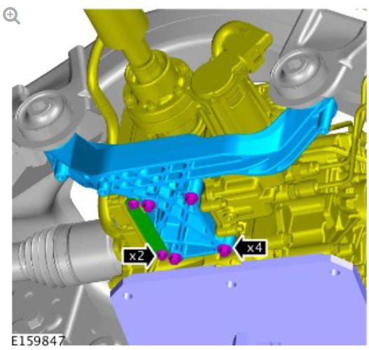 Rear drive axle_differential - vehicles with- active driveline drive pinion seal (G1781297) - Removal