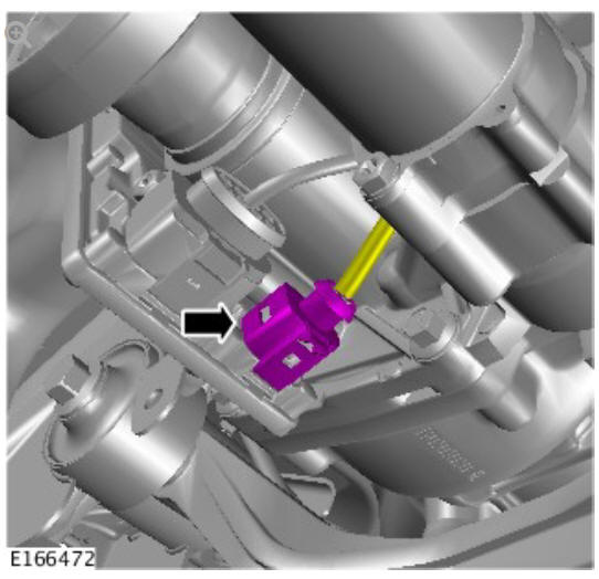 Rear drive axle_differential - Vehicles without- Active driveline active on-demand coupling oil pump (G1775372) Removal and installation