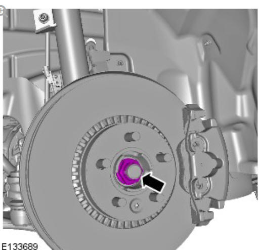 Front drive halfshafts front right halfshaft - FWD (G1794496) - Removal 