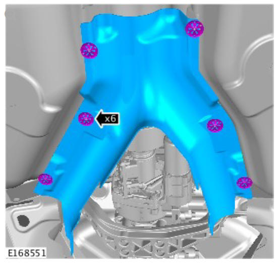Rear drive axle_differential - Vehicles without- Active driveline differential case - vehicles with- 9HP48 9-speed automatic transmission - AWD (G1775374) removal and installation